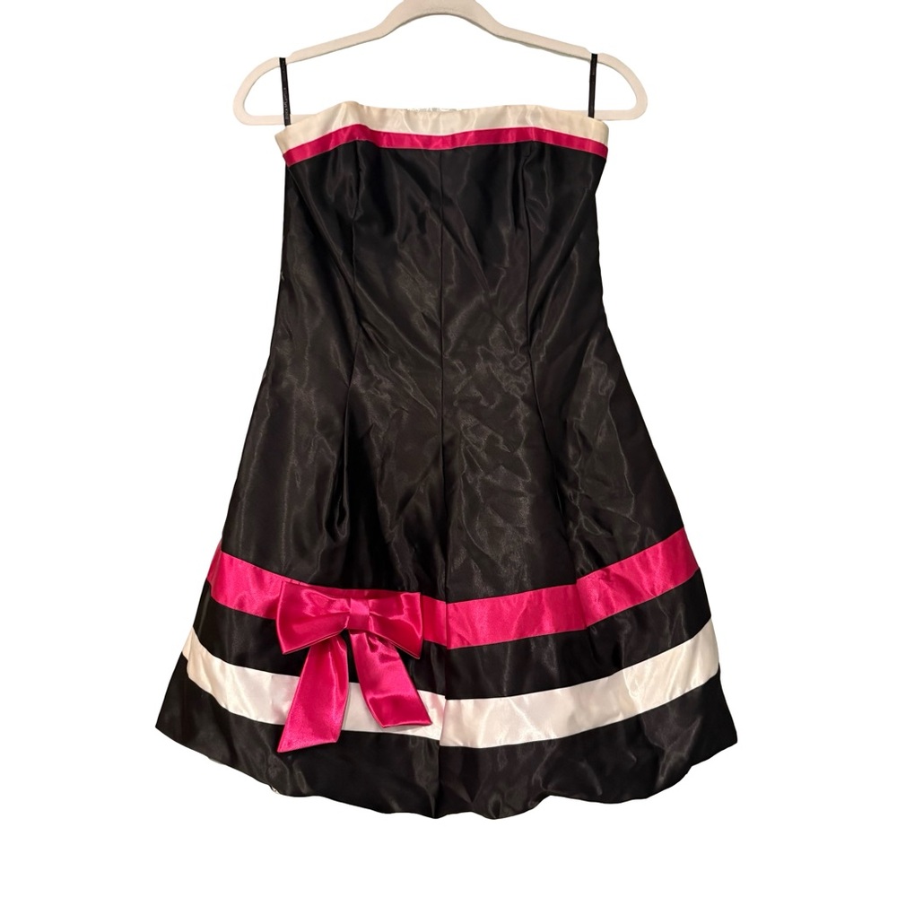 Jessica McClintock Gunnie Sax Y2K Bubble Hem Dress, Sz 9